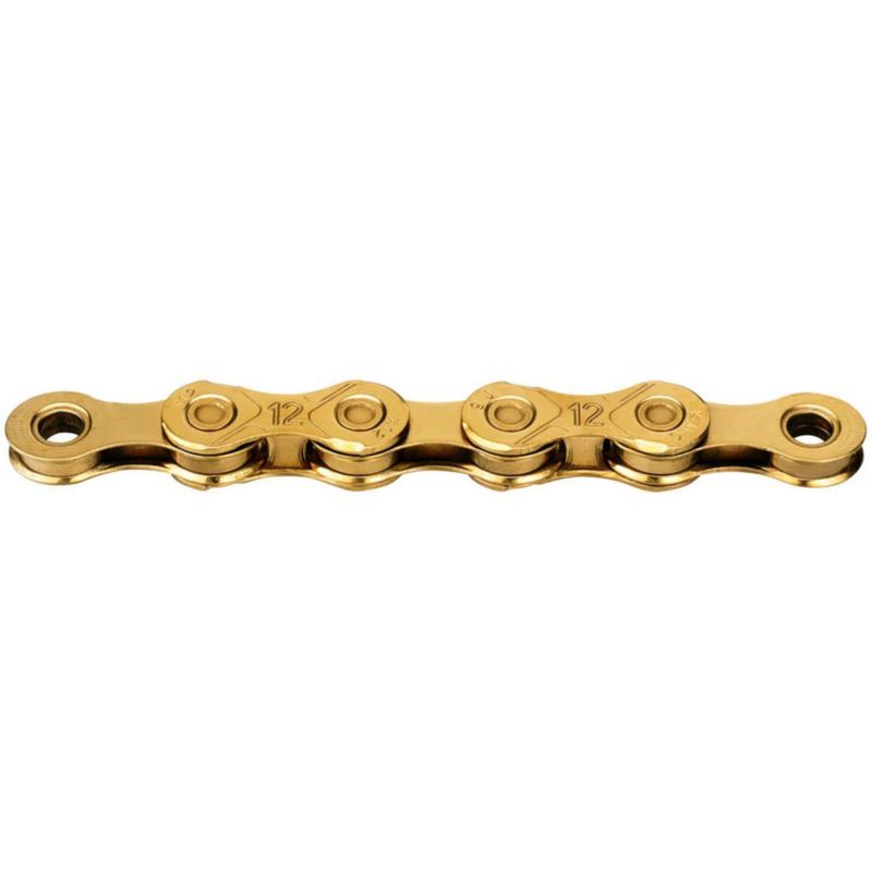 Cadena KMC X12 12 velocidades 126 eslabones Ti-N dorado encerada