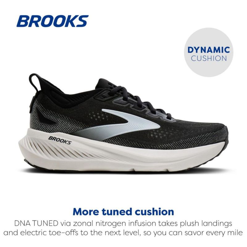 Zapatilla de running para hombre Brooks Glycerin 23 negra/gris 26 cm