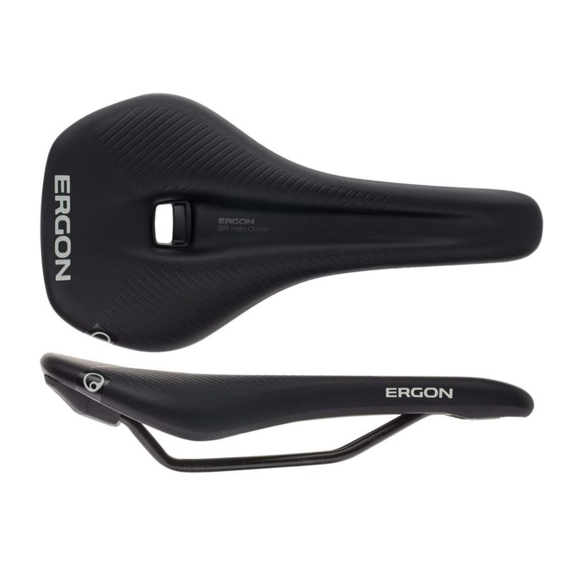 Sillín de bicicleta Ergon SR Road Comp para hombre S/M negro