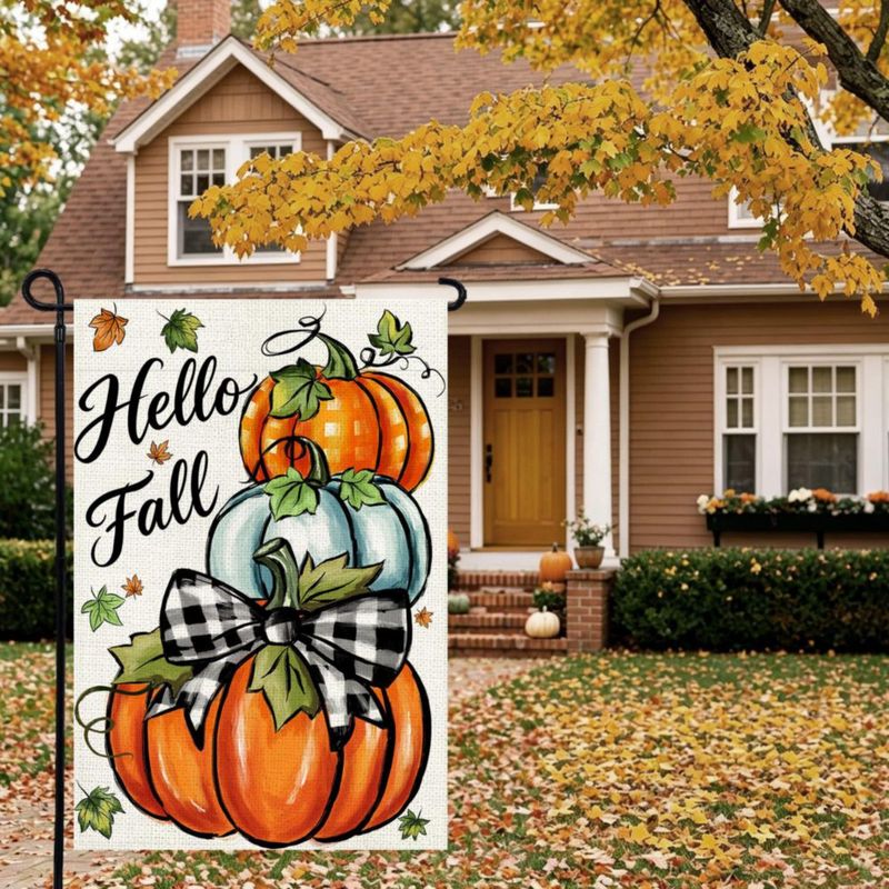 Bandera de jardín Agroon 30x46 cm Calabaza doble cara