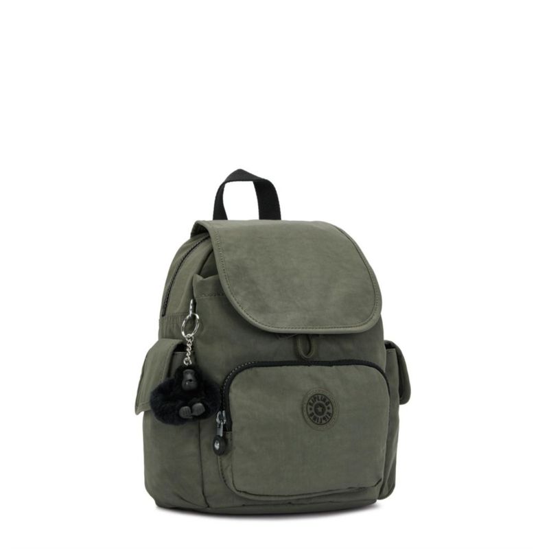 MOCHILA Kipling CITY PACK MINI 14x27x29 cm Verde Musgo