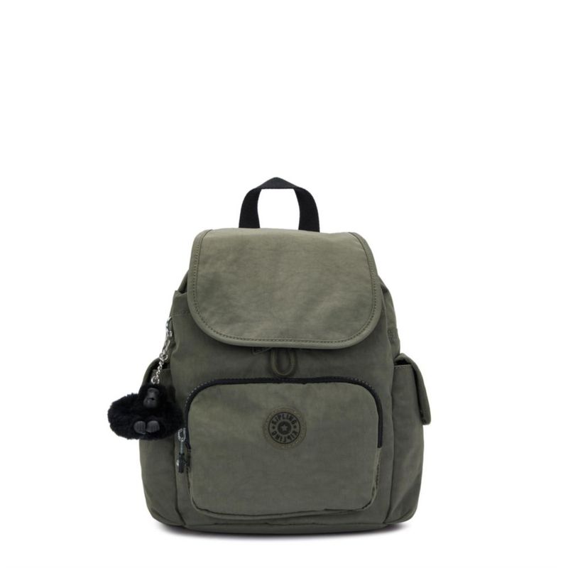 MOCHILA Kipling CITY PACK MINI 14x27x29 cm Verde Musgo