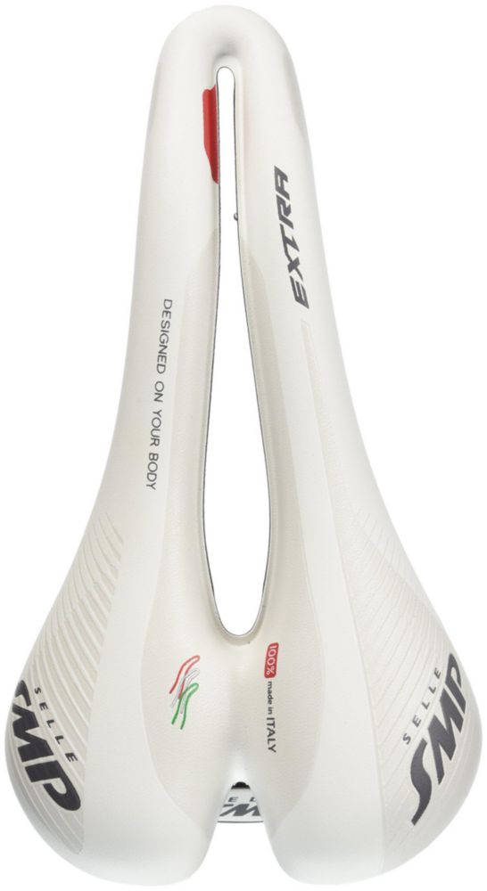 Sillín de bicicleta SMP Extra White 275 × 140 mm 395 g