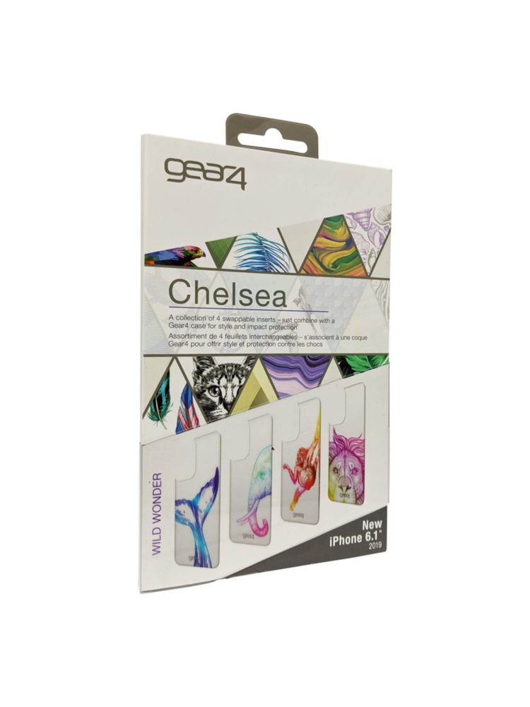 Backplate Gear4 Chelsea paquete de 4 unidades para Apple iPhone 11