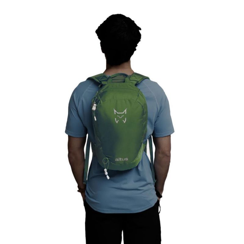 Mochila ALTUS Cirque 10 verde pequeña Clásica