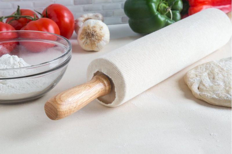 Rolling Pin Covers Fox Run juego de 2 fundas de algodón 6 x 41 cm