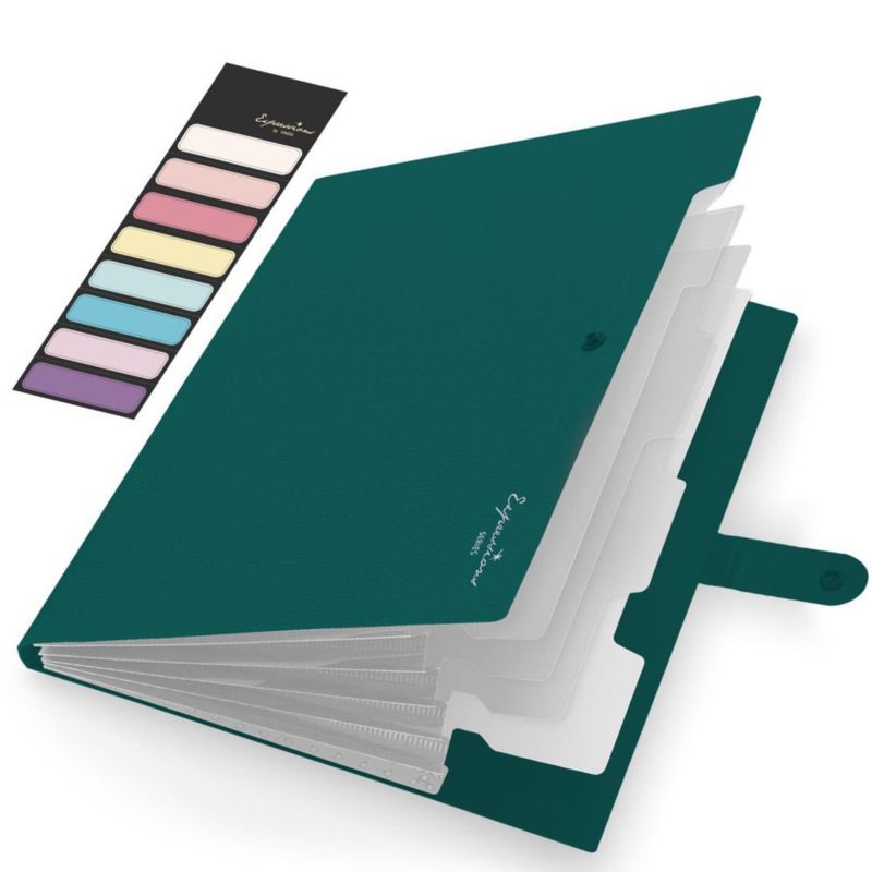 Carpeta de archivo Sooez de 5 bolsillos expandible
