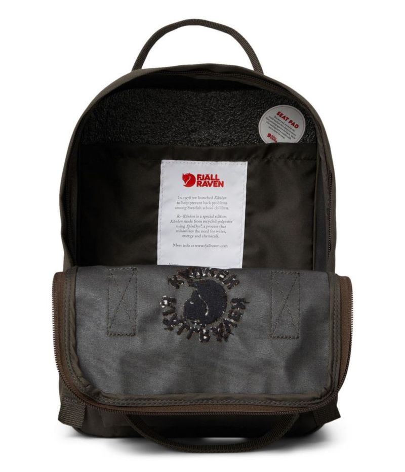 MOCHILA Fjällräven Re‑Kånken Mini Oliva Oscuro