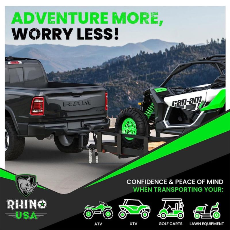 Correa de Carga Rhino USA 4500 lb – 2 Correas y 4 Cuñas
