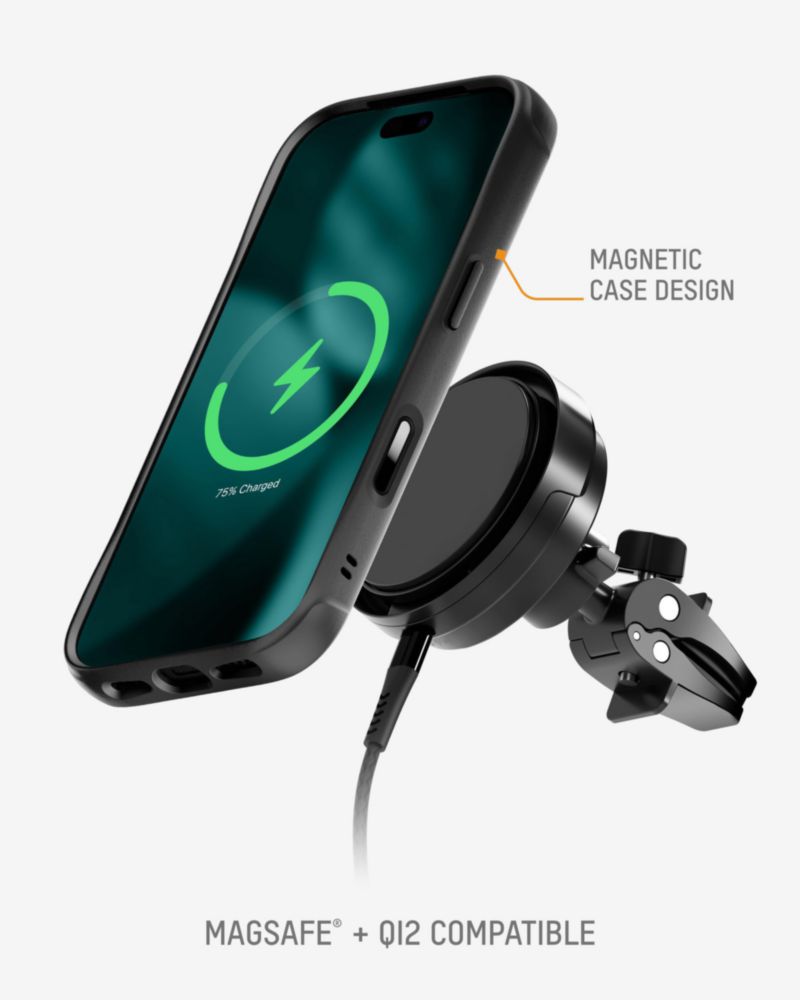 Funda Mous iPhone 17 Pro Limitless de cuero negro