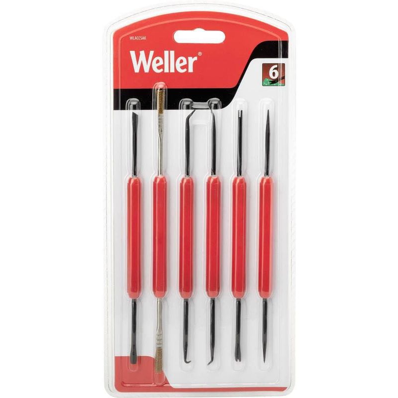 Kit de ayuda para soldar Weller WLACCSAK-02 6 herramientas de doble cara