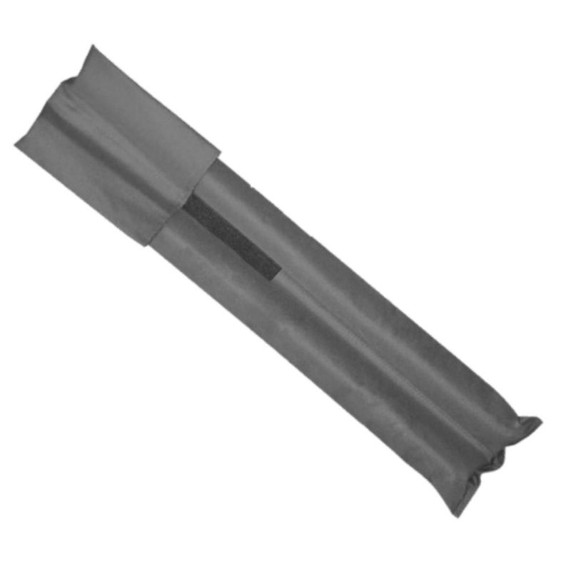Guardapolvo Premium Para Puerta Impermeable Reforzado Ajustable,  Color Negro