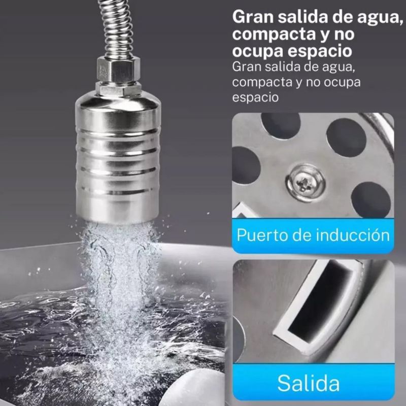 Válvula De Nivel De Agua Automática Acero Inoxidable Plata