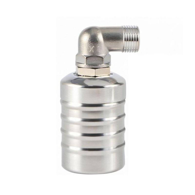 Válvula De Nivel De Agua Automática Acero Inoxidable Plata