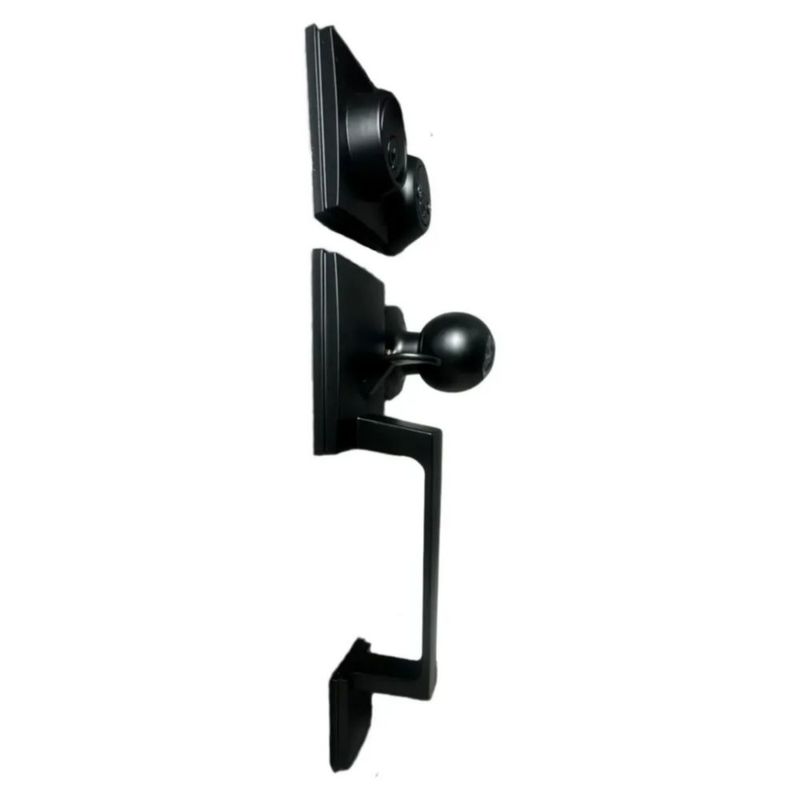 Cerradura Chapa Residencial para Puerta Principal, Color Negro