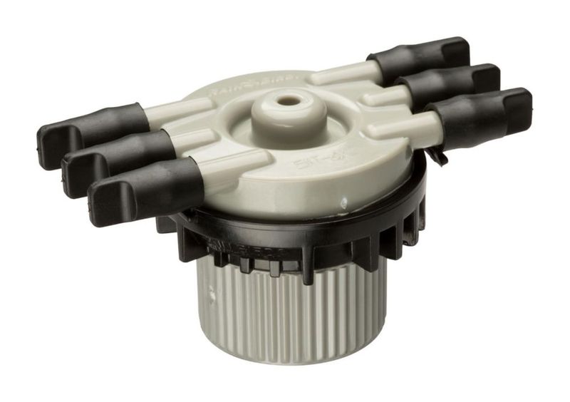 Colector Rain Bird MANIFRE6S de flujo no regulado de 6 puertos