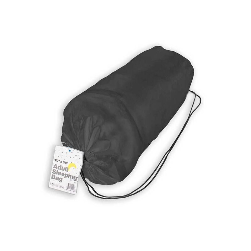Saco de dormir Kole Imports SLEEPBAGGRY para adulto color gris