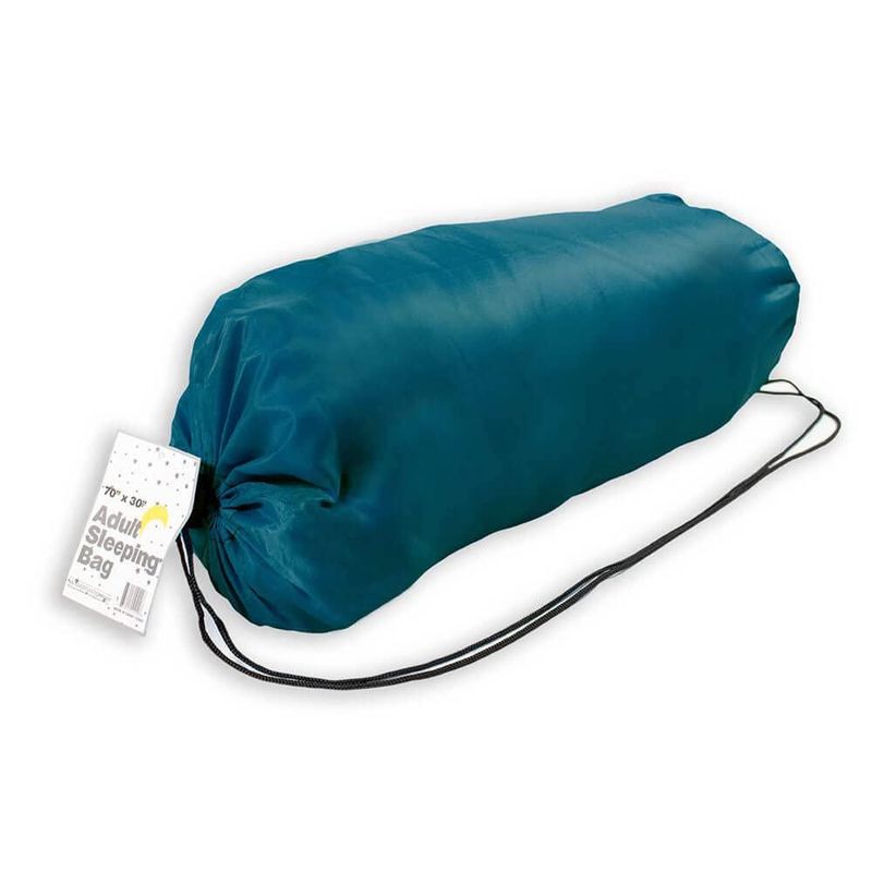 Saco de dormir Kole Imports SLEEPBAGDBLU para adultos color azul oscuro