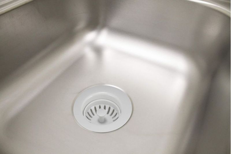 Tapón de desagüe para fregadero Plumb Pak K5461 de goma blanca