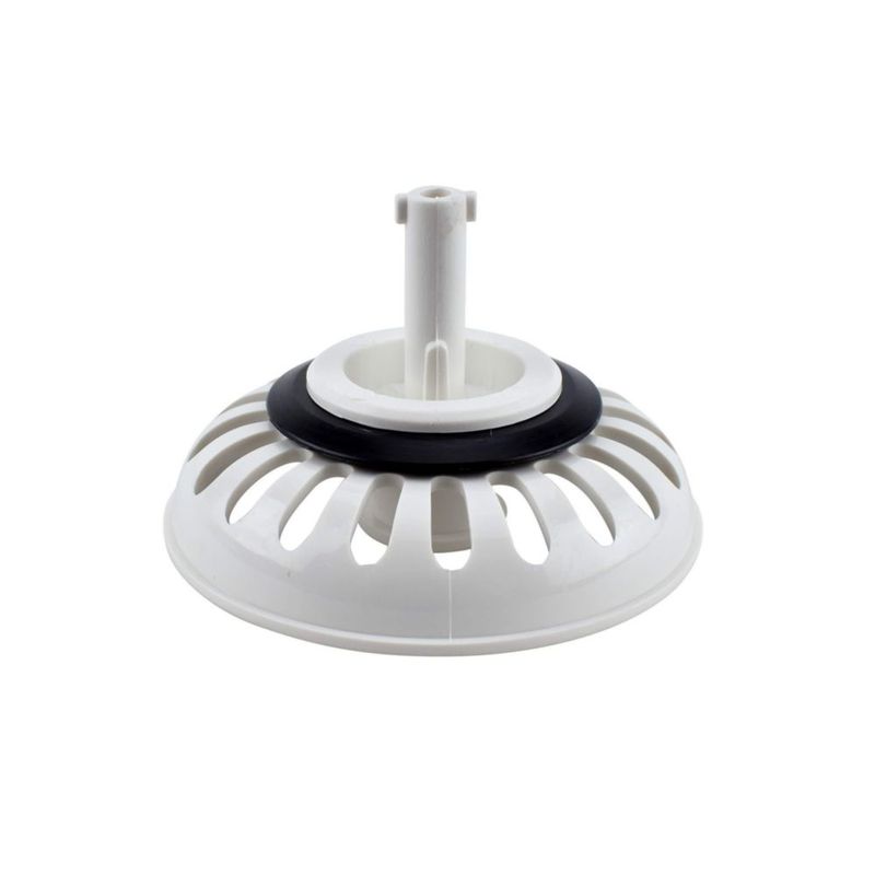 Tapón de desagüe para fregadero Plumb Pak K5461 de goma blanca