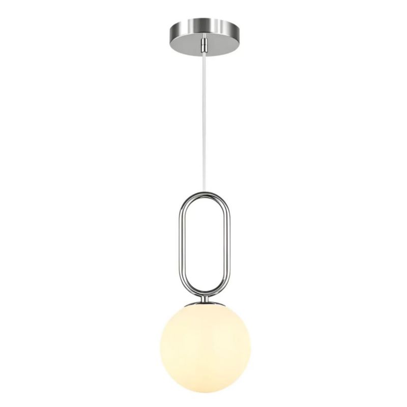 Lámparas Decorativas Lampara Para Sala Lampara Para Recamara, Color Plata