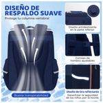 Mochila Escolar Mochila Para Niños Impermeable Astronauta, Color Azul