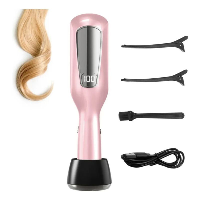 Máquina Para Quitar Cutículas Y Puntas Dañadas, Color Rosa