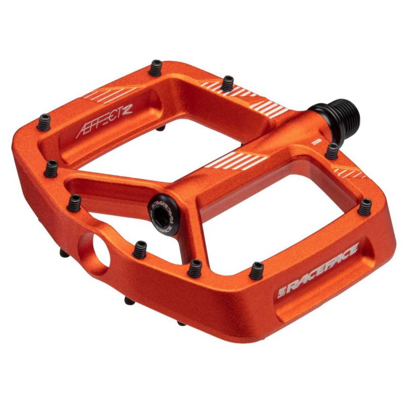 Pedal de bicicleta RaceFace Aeffect R naranja 440 g