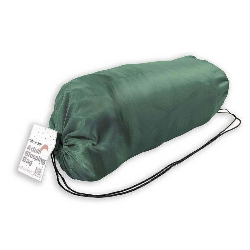 Saco de dormir Kole Imports SLEEPBAGOGN para adultos color verde oliva