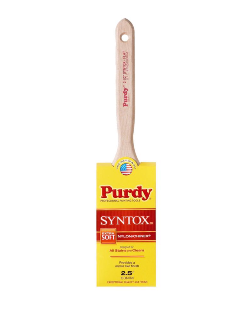 Pincel Purdy Syntox 65 cm borde plano cerdas suaves