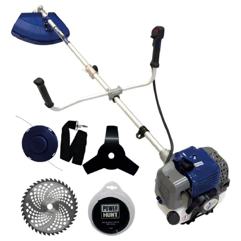 Desbrozadora Desmalezadora A Gasolina 52cc Power Hunt 2.5hp