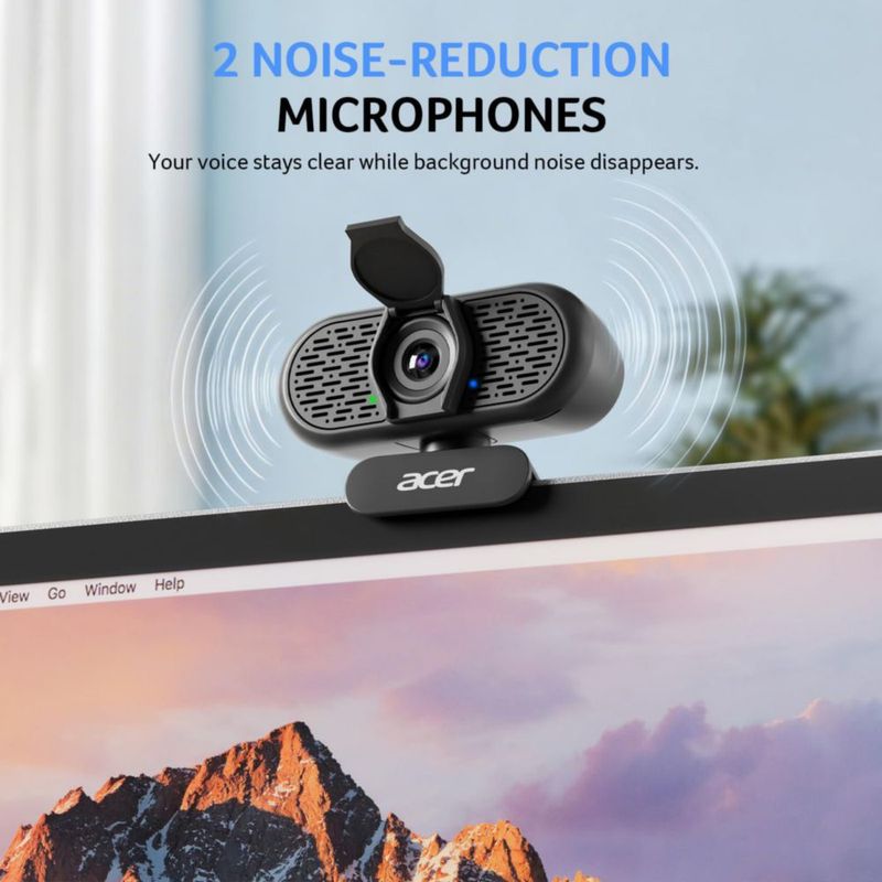 Cámara web Acer 1080p (4 unidades) para streaming en PC
