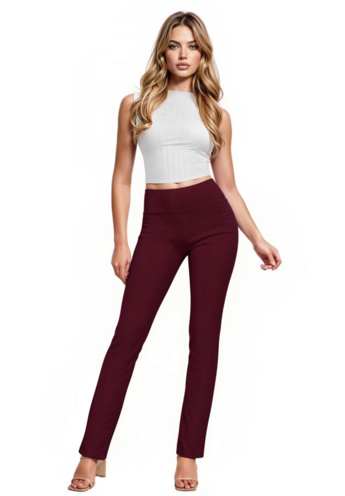 PANTALONES Hybrid & Company P44972BL Vino S