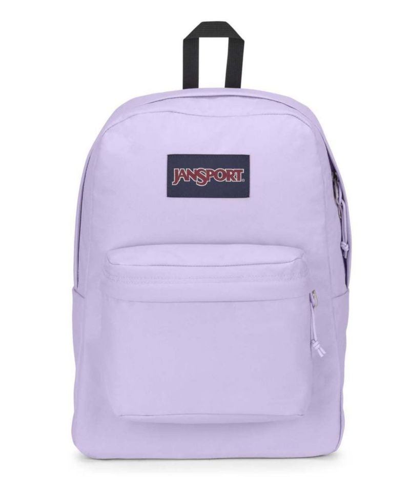 Mochila JanSport SuperBreak One duradera y ligera color lila