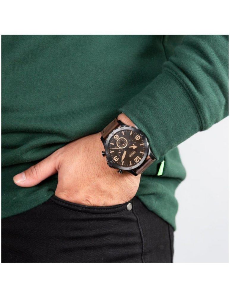 Reloj Fossil Coleccion Nate JR1487 Para Caballero Hombre