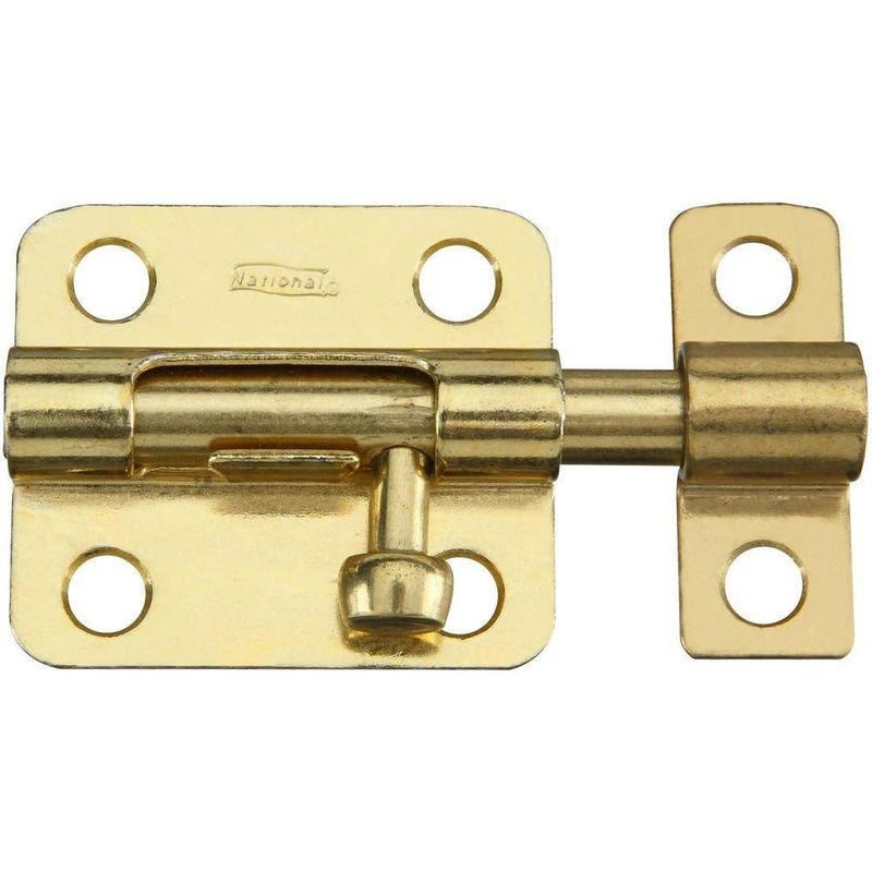 Perno cilíndrico National Hardware N151-480 latón 635 cm