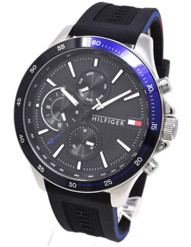 Reloj Tommy Hilfiger Bank 1791724 Para Hombre Caballero