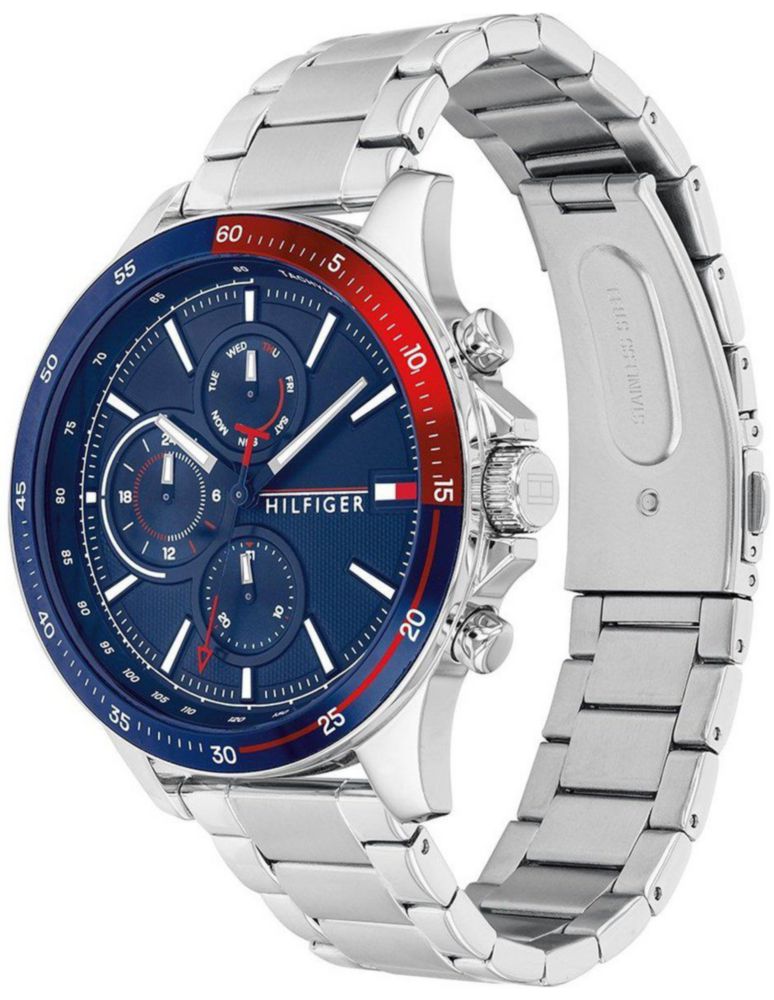 Reloj Tommy Hilfiger Bank 1791718 Para Hombre Caballero
