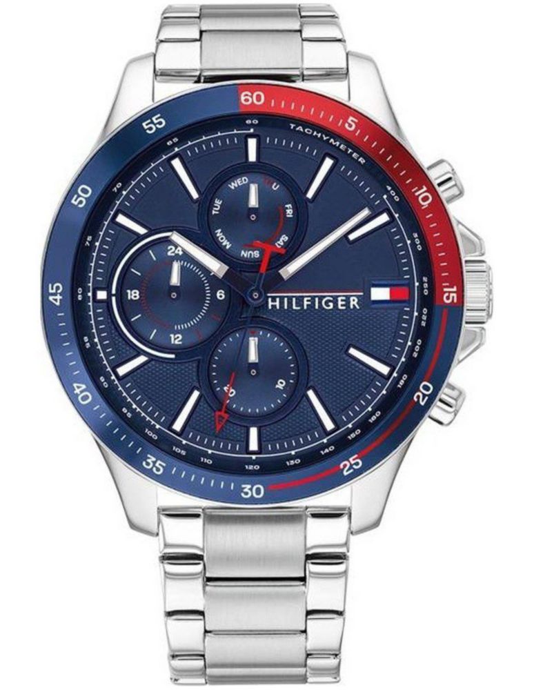 Reloj Tommy Hilfiger Bank 1791718 Para Hombre Caballero