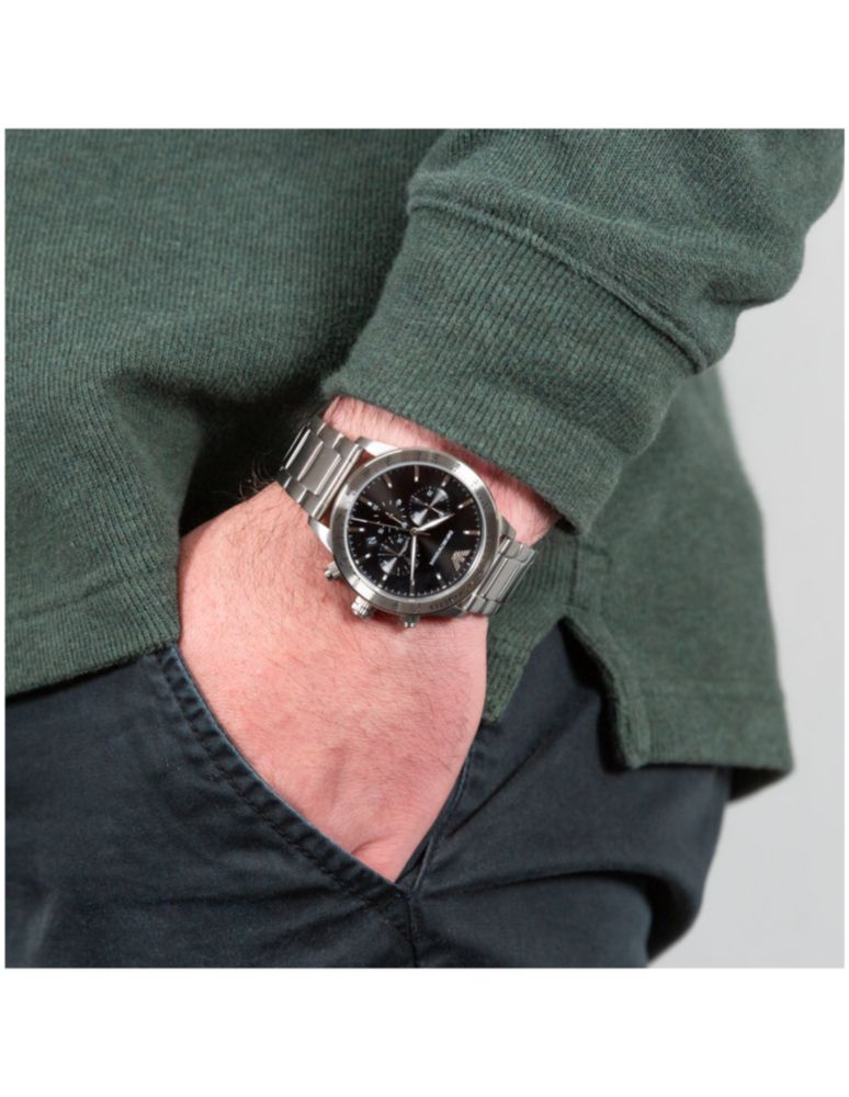 Reloj Emporio Armani Eagle Ar11241 Para Caballero Hombre
