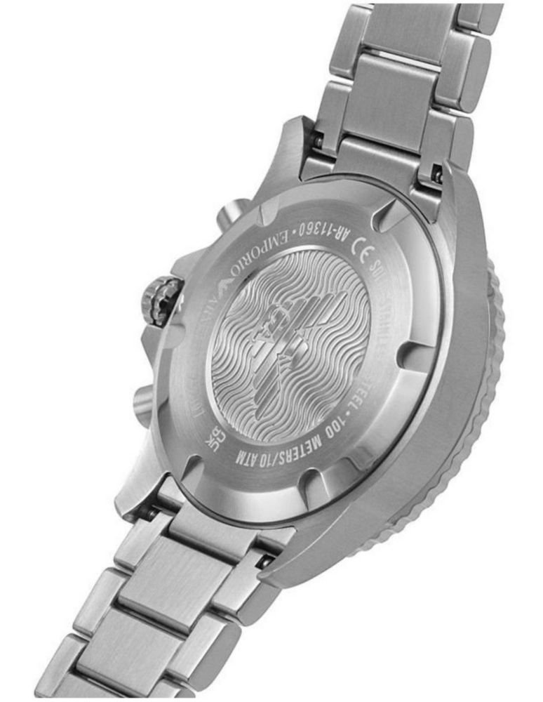 Reloj Emporio Armani Diver AR11360 de Acero Inoxidable Para Hombre Caballero