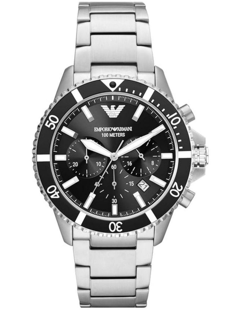Reloj Emporio Armani Diver AR11360 de Acero Inoxidable Para Hombre Caballero