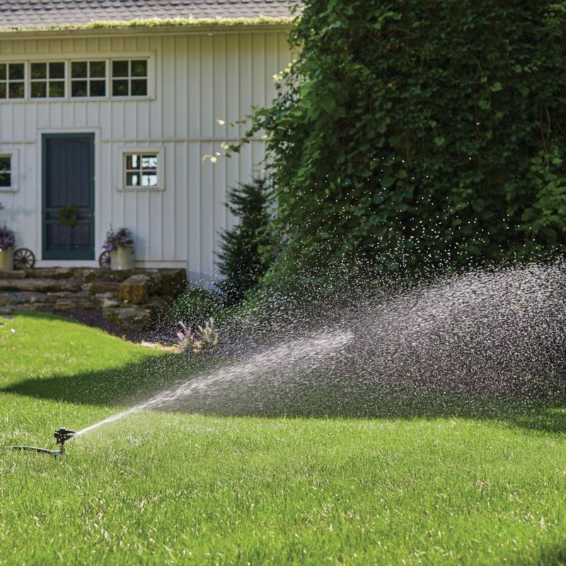 Aspersor de agua Gilmour Heavy Duty Circular con cobertura de 1700 m²