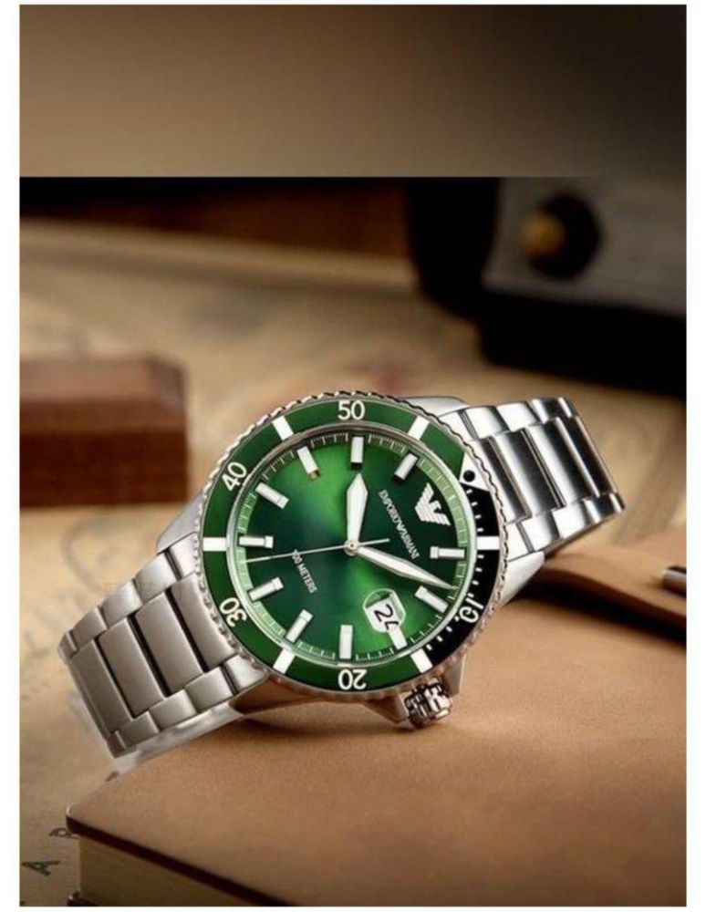 Reloj Emporio Armani Diver AR11338 de Acero Inoxidable Para Hombre Caballero
