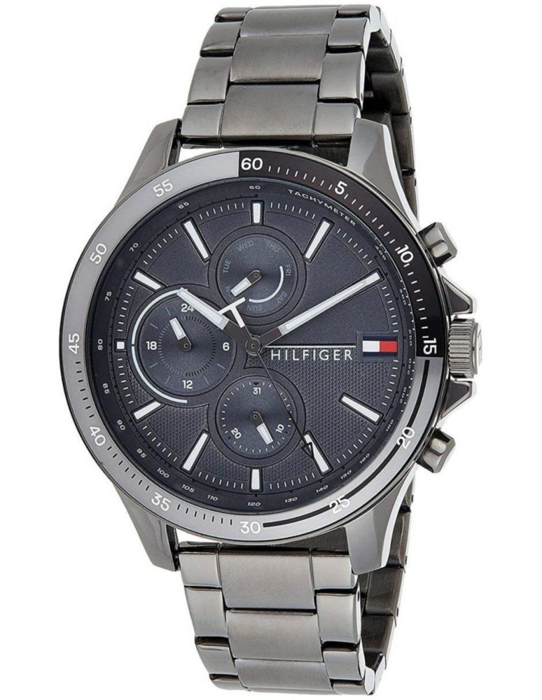 Reloj Tommy Hilfiger Bank 1791719 Para Caballero Hombre