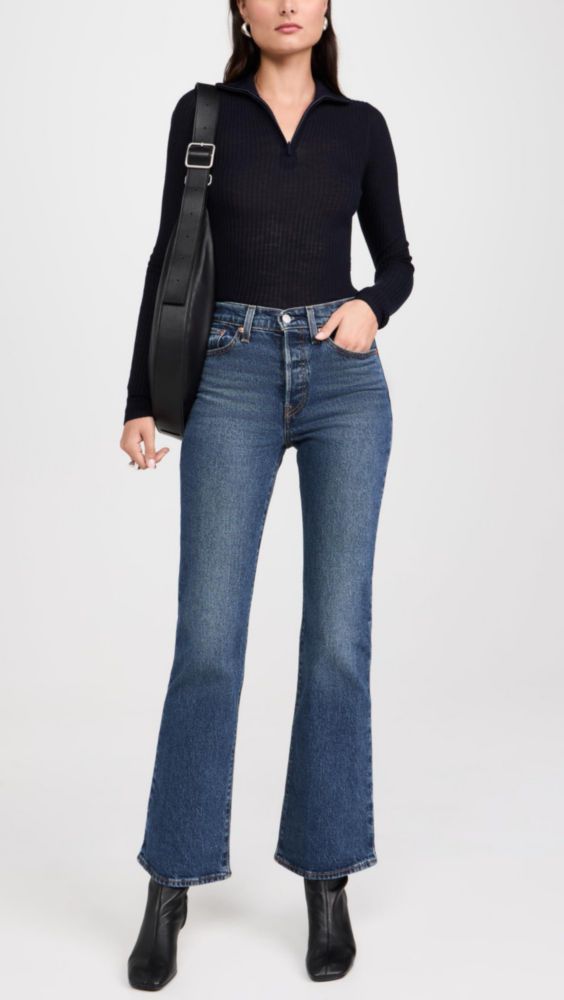 PANTALONES Levi's Wedgie Boot talla 27 entrepierna 81 cm