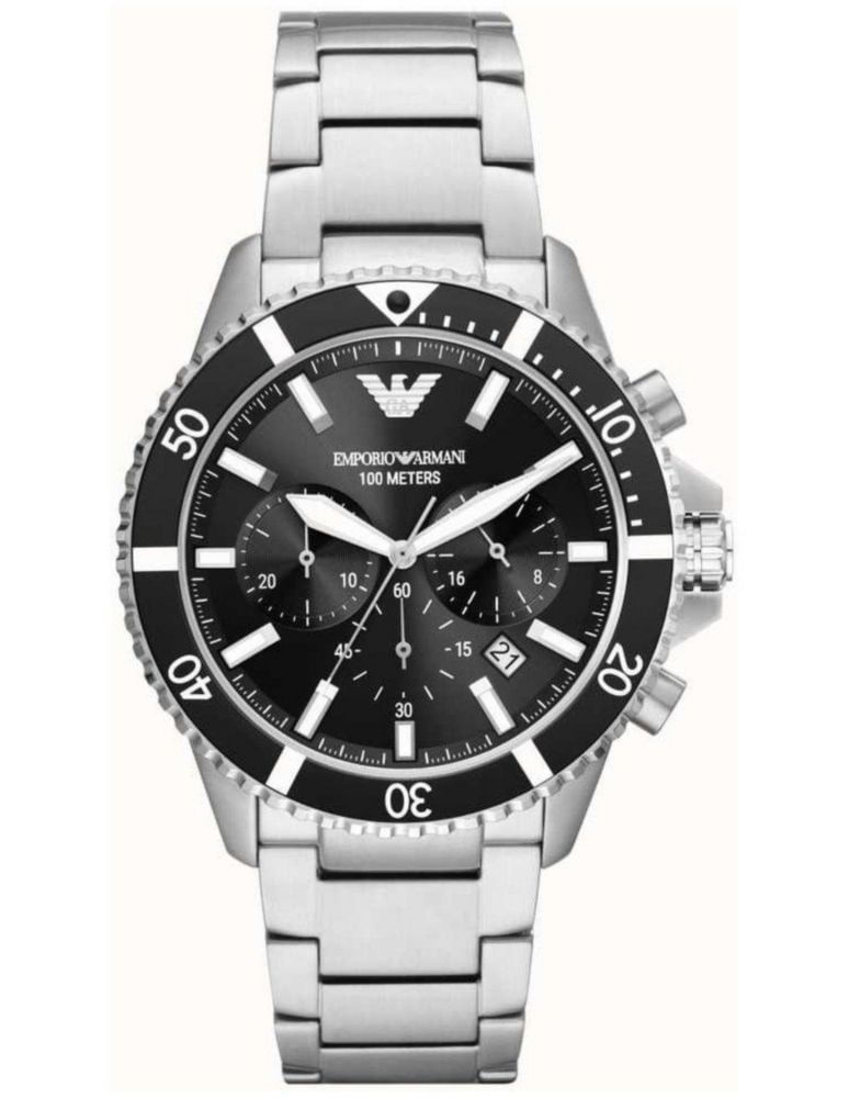 Reloj Emporio Armani Diver AR11360 de Acero Inoxidable Hombre Caballero