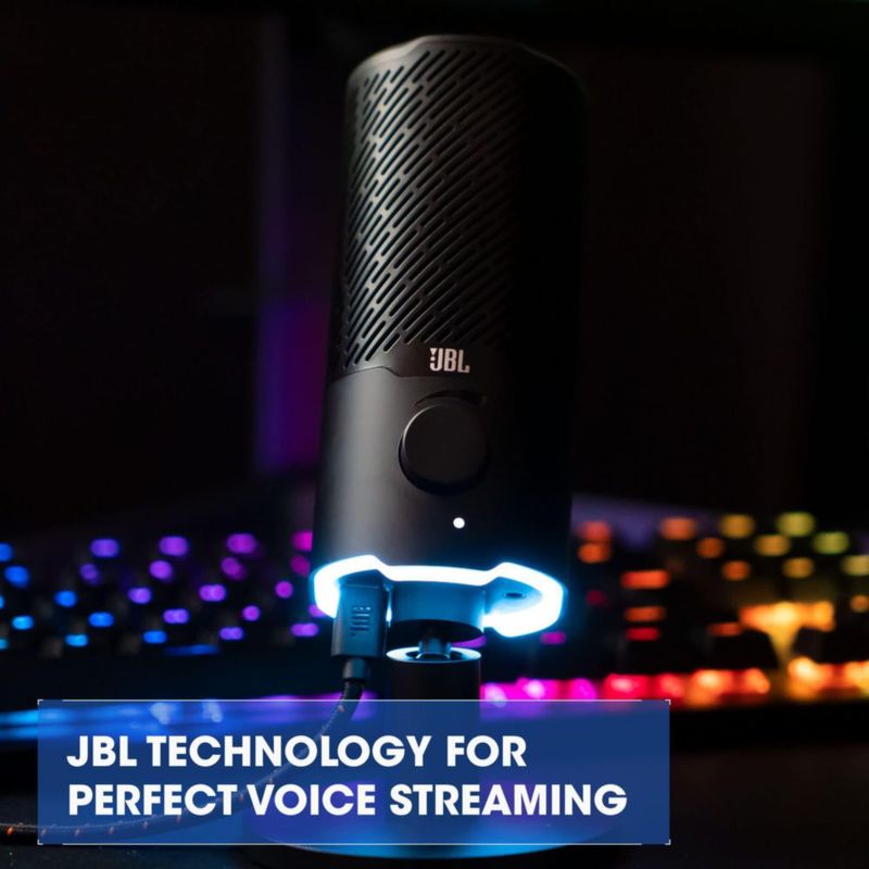 Micrófono USB JBL Quantum Stream de doble patrón para streaming