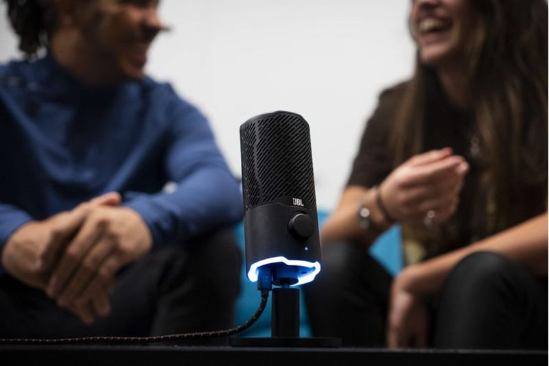 Micrófono USB JBL Quantum Stream de doble patrón para streaming