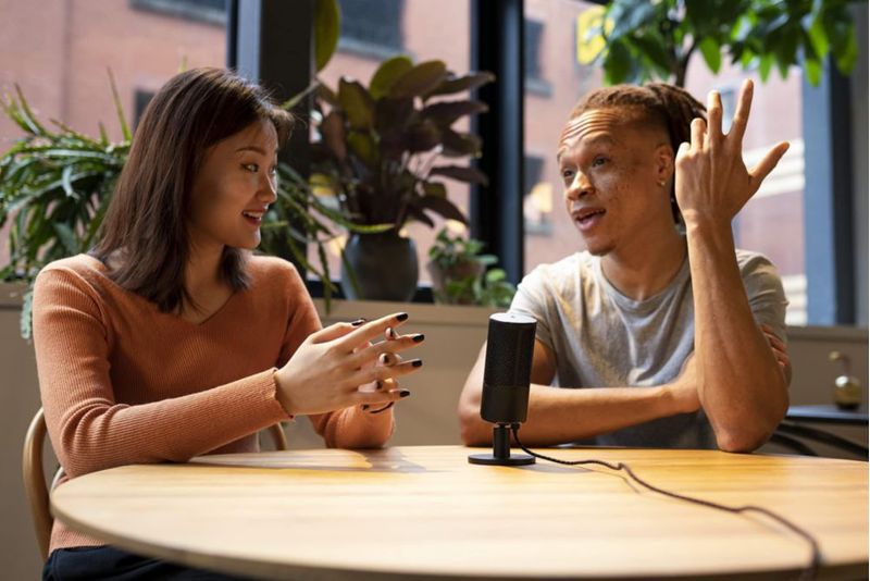 Micrófono USB JBL Quantum Stream de doble patrón para streaming